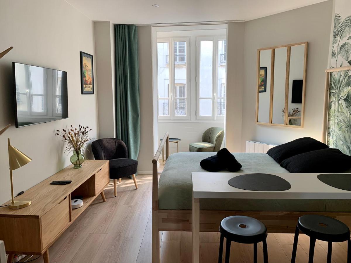 Chez Marcel Menage Et Linge Inclus Apartment Dieppe Luaran gambar